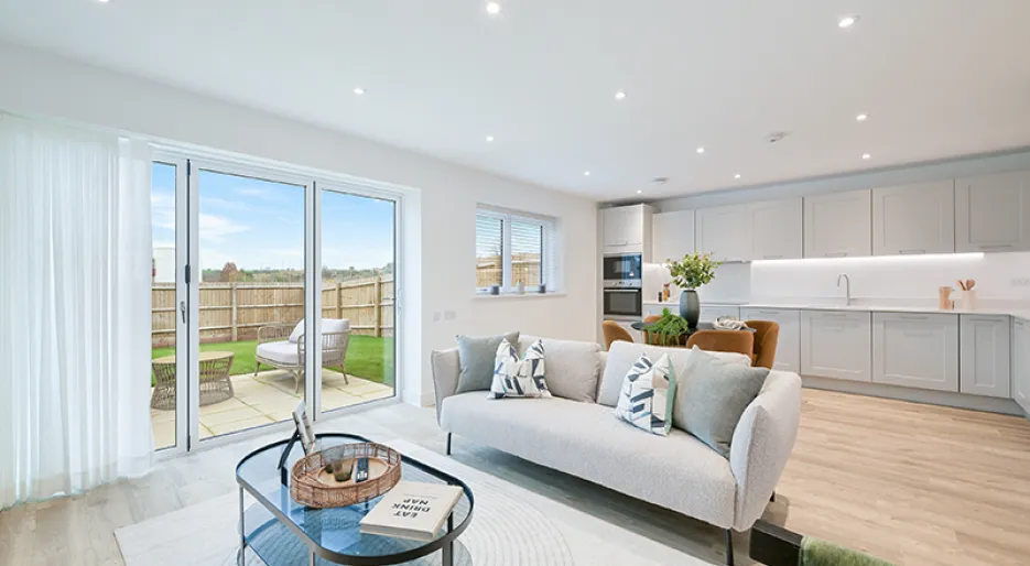 Hollymead Square - Plot 50 The  Buxton - Kitchen Dining Living.jpg